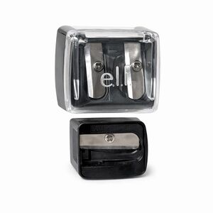 e.l.f. Dual Pencil Sharpener Slim & Jumbo Makeup Sharpener w/ Bonus Sharpener